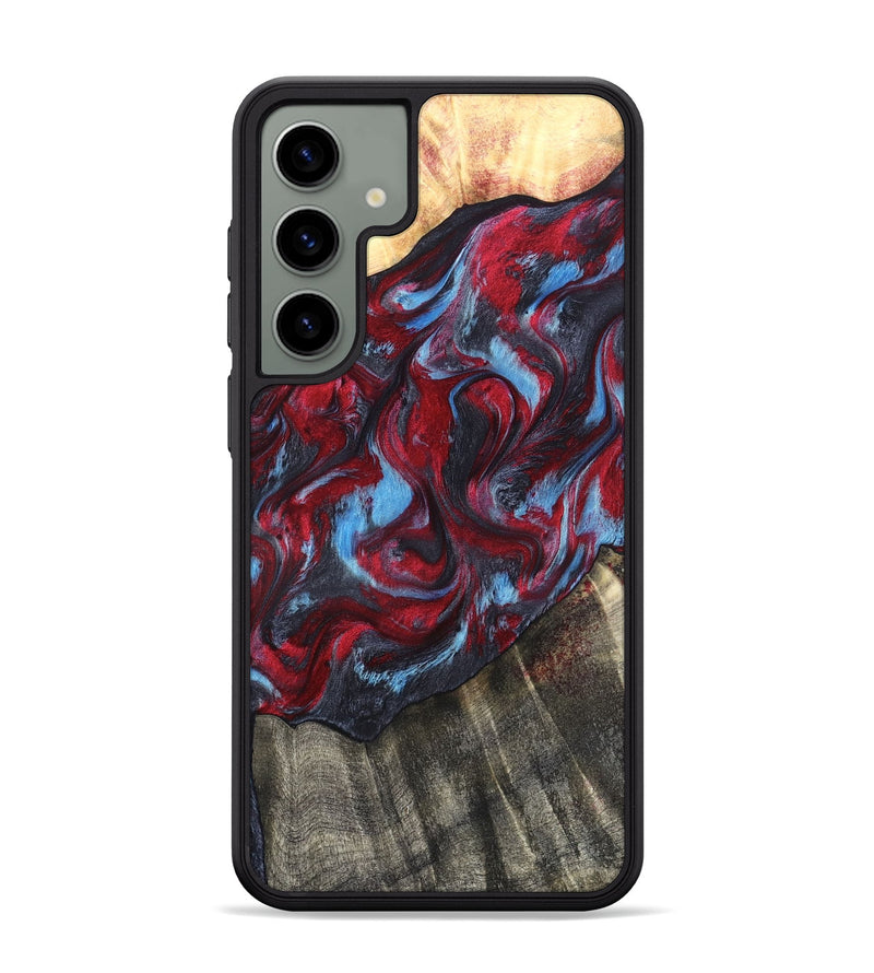 Galaxy S24 Plus Wood Phone Case - Inez (Red, 820084)