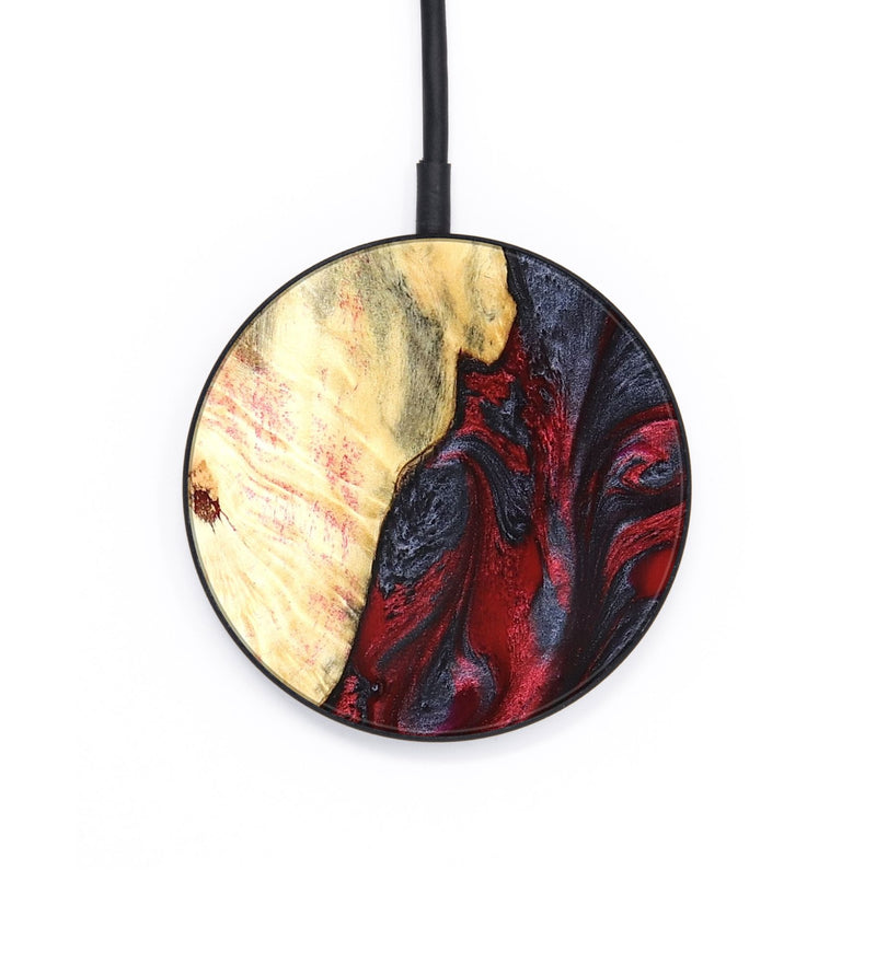 Circle Wood Wireless Charger - Dereck (Red, 820085)