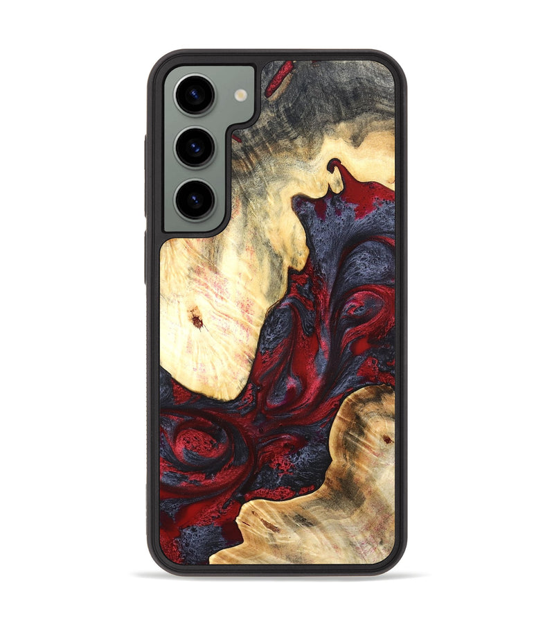 Galaxy S23 Plus Wood Phone Case - Dereck (Red, 820085)
