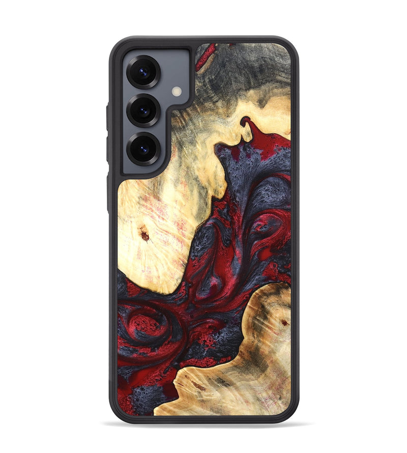 Galaxy S25 Plus Wood Phone Case - Dereck (Red, 820085)