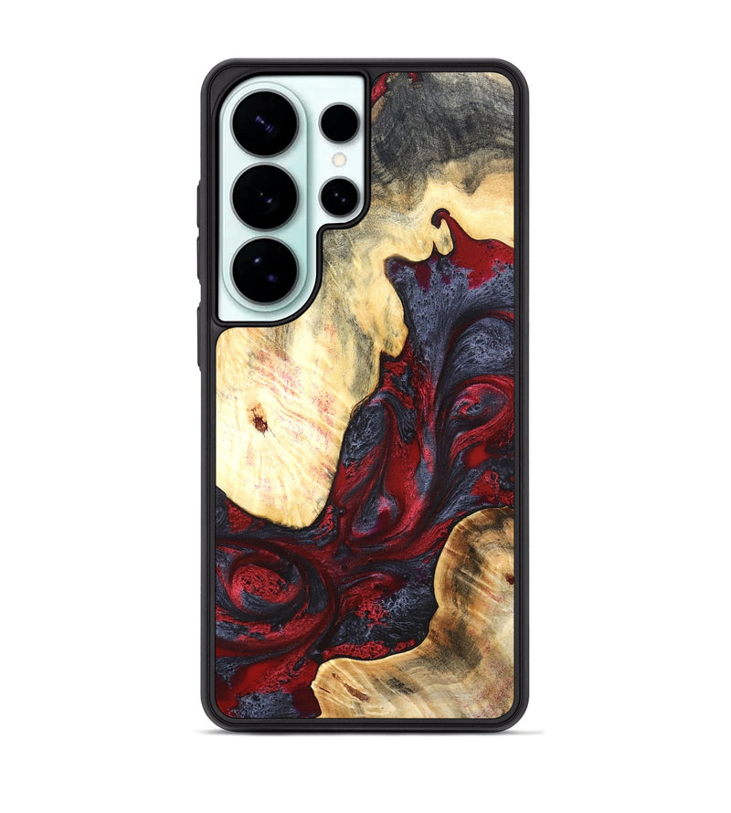 Galaxy S26 Ultra Wood Phone Case - Dereck (Red, 820085)