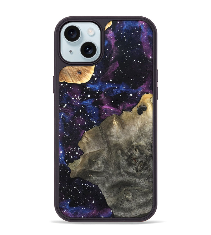 iPhone 15 Plus Wood Phone Case - Johnnie (Cosmos, 820088)