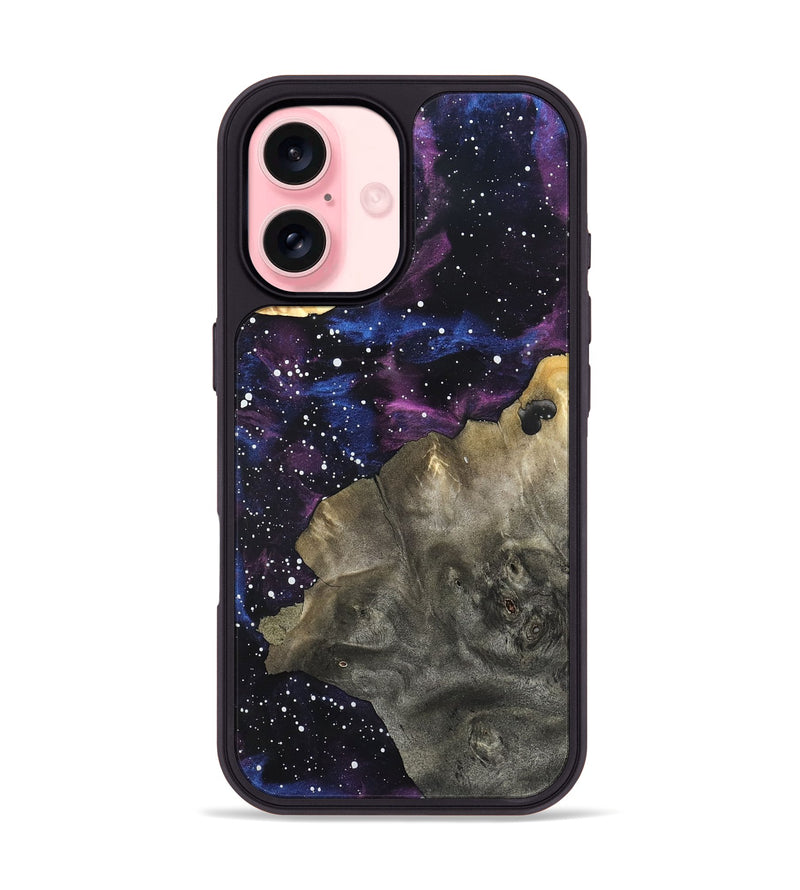 iPhone 16 Wood Phone Case - Johnnie (Cosmos, 820088)