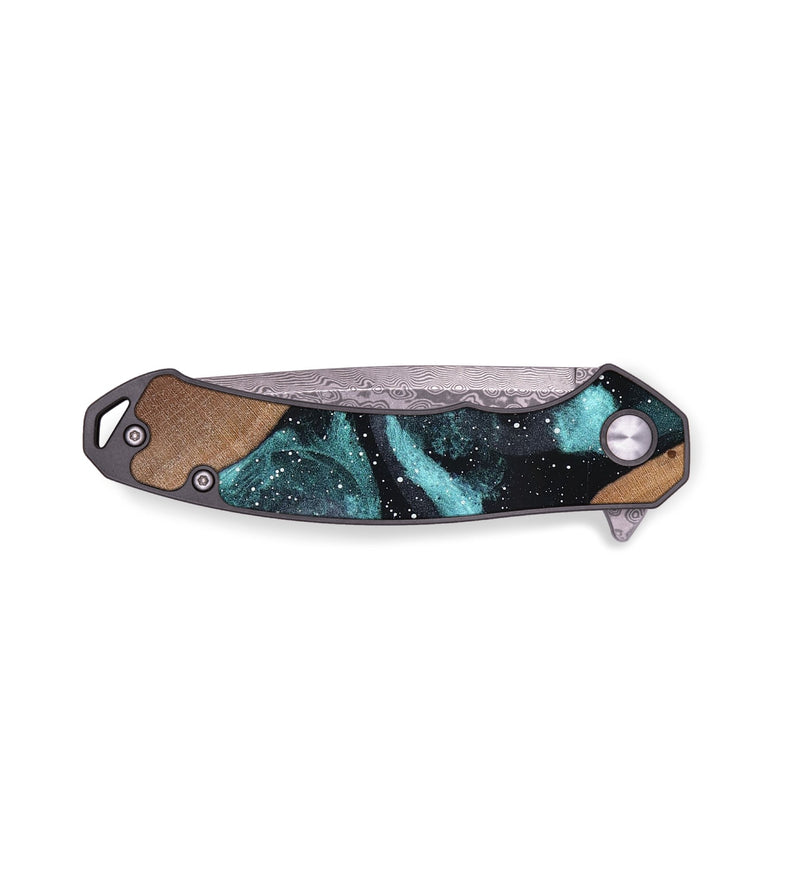 EDC Wood Pocket Knife - Valorie (Cosmos, 820089)