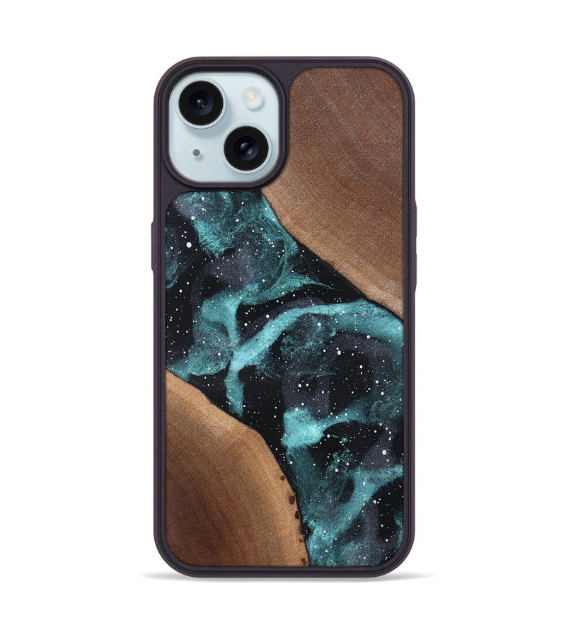 iPhone 15 Wood Phone Case - Valorie (Cosmos, 820089)