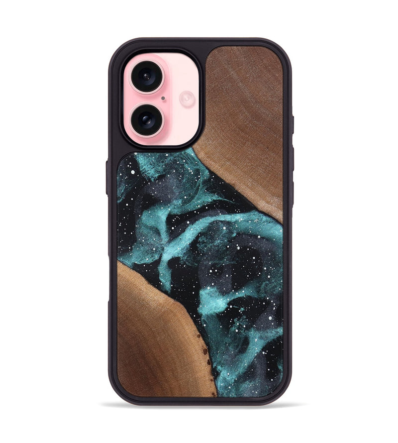 iPhone 16 Wood Phone Case - Valorie (Cosmos, 820089)