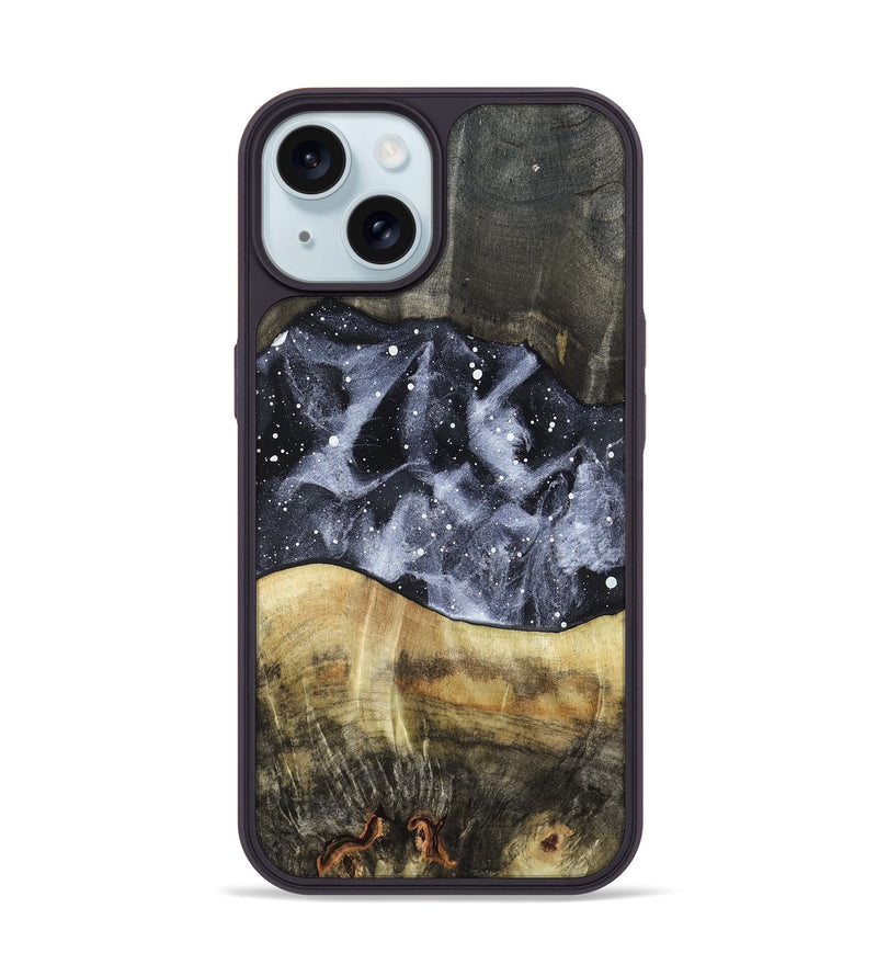 iPhone 15 Wood Phone Case - Eva (Cosmos, 820092)