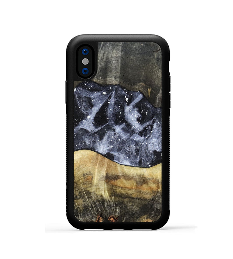 iPhone Xs Wood Phone Case - Eva (Cosmos, 820092)