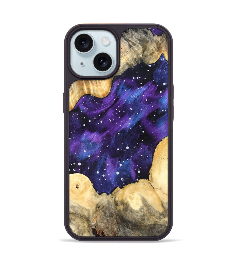 iPhone 15 Wood Phone Case - Veer (Cosmos, 820093)
