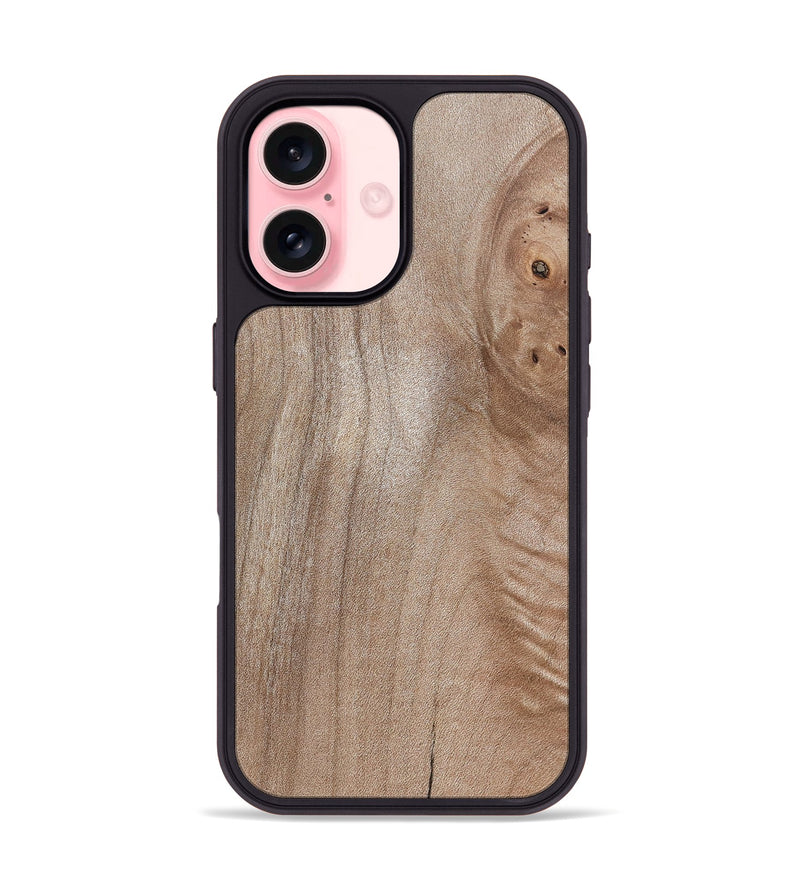 iPhone 16 Wood Phone Case - Aydin (Wood Burl, 820094)