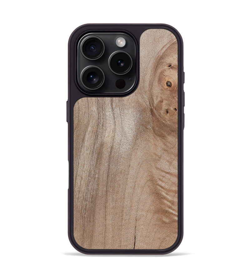 iPhone 16 Pro Wood Phone Case - Aydin (Wood Burl, 820094)