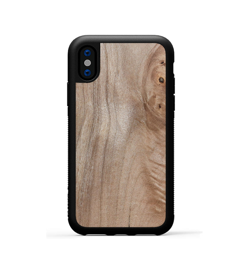 iPhone Xs Wood Phone Case - Aydin (Wood Burl, 820094)