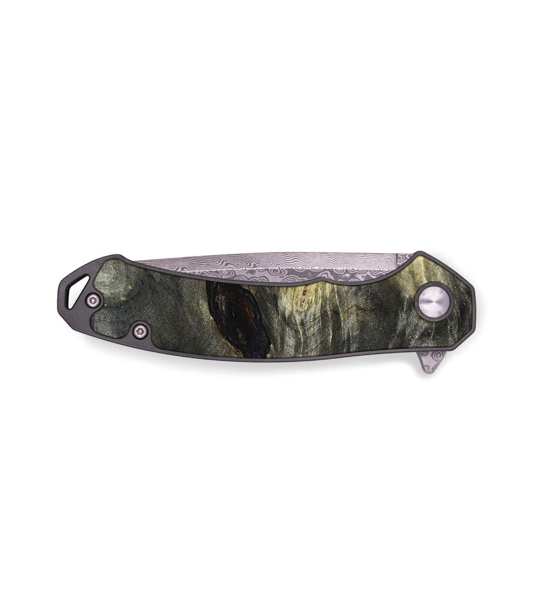 EDC Wood Pocket Knife - Alida (Wood Burl, 820095)