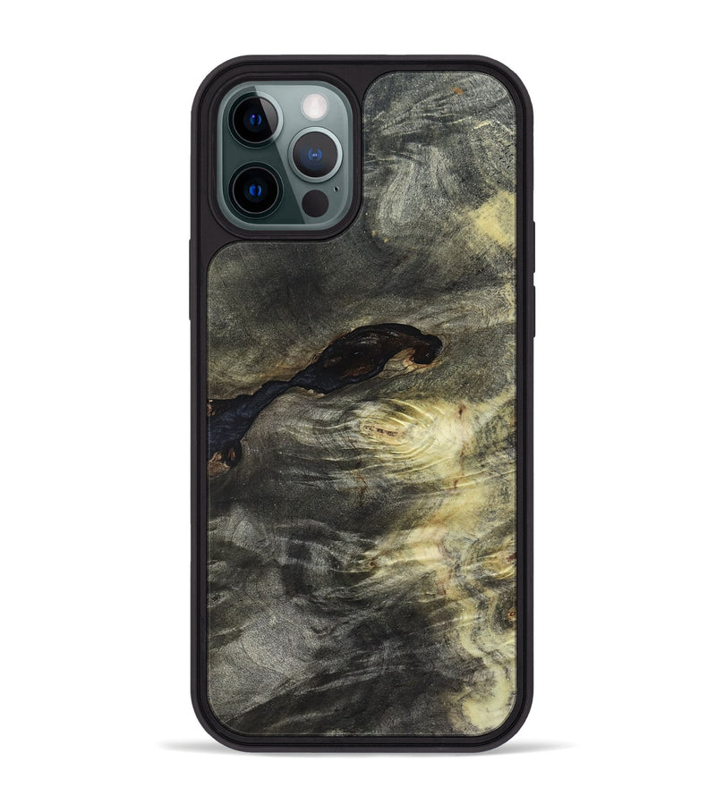 iPhone 12 Pro Max Wood Phone Case - Alida (Wood Burl, 820095)