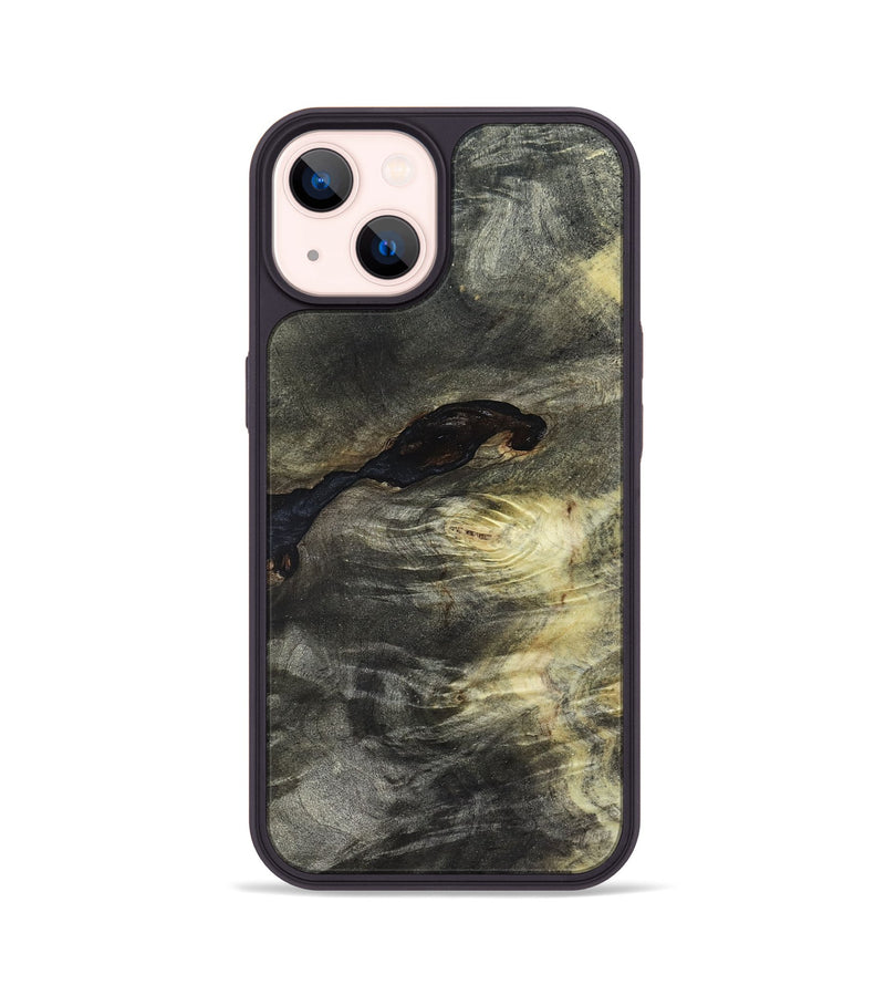 iPhone 14 Wood Phone Case - Alida (Wood Burl, 820095)