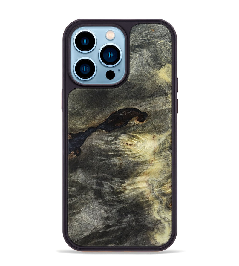 iPhone 14 Pro Max Wood Phone Case - Alida (Wood Burl, 820095)