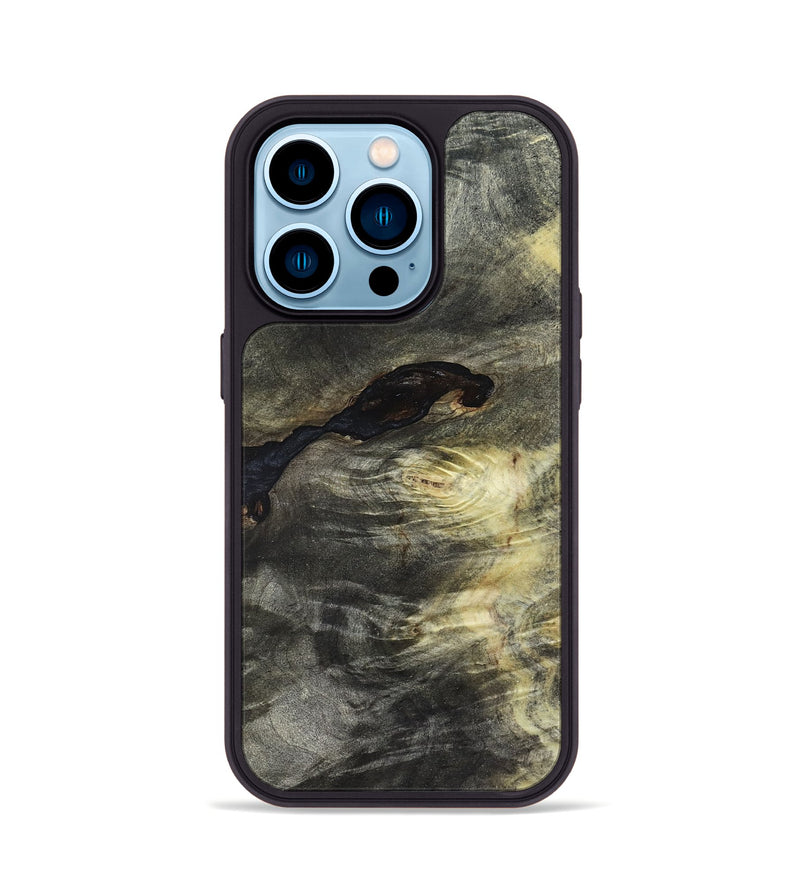iPhone 14 Pro Wood Phone Case - Alida (Wood Burl, 820095)