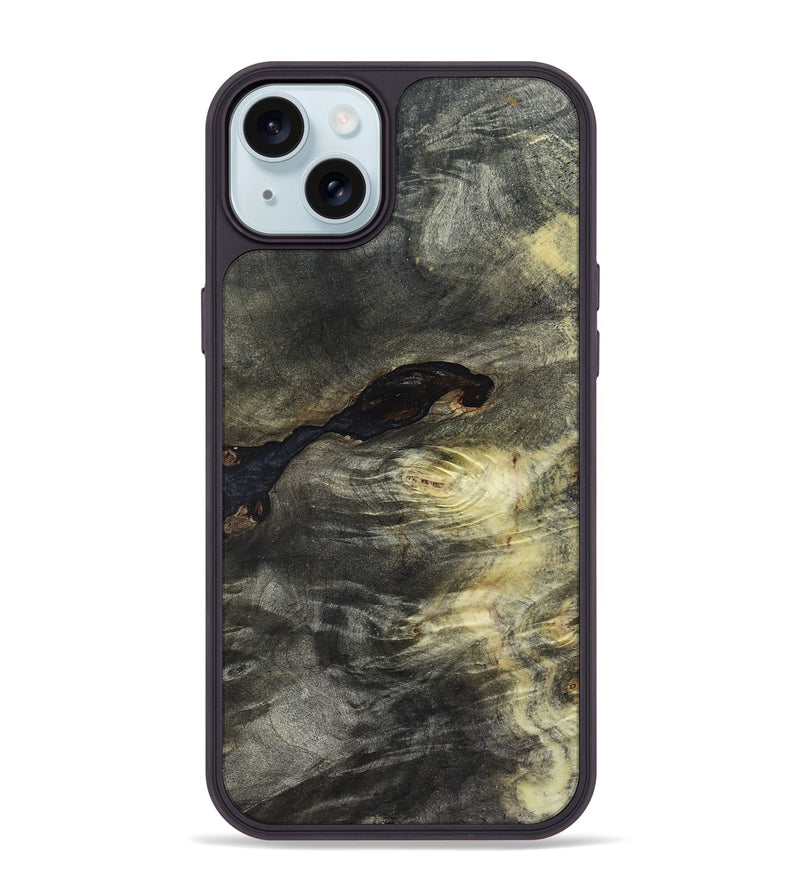 iPhone 15 Plus Wood Phone Case - Alida (Wood Burl, 820095)