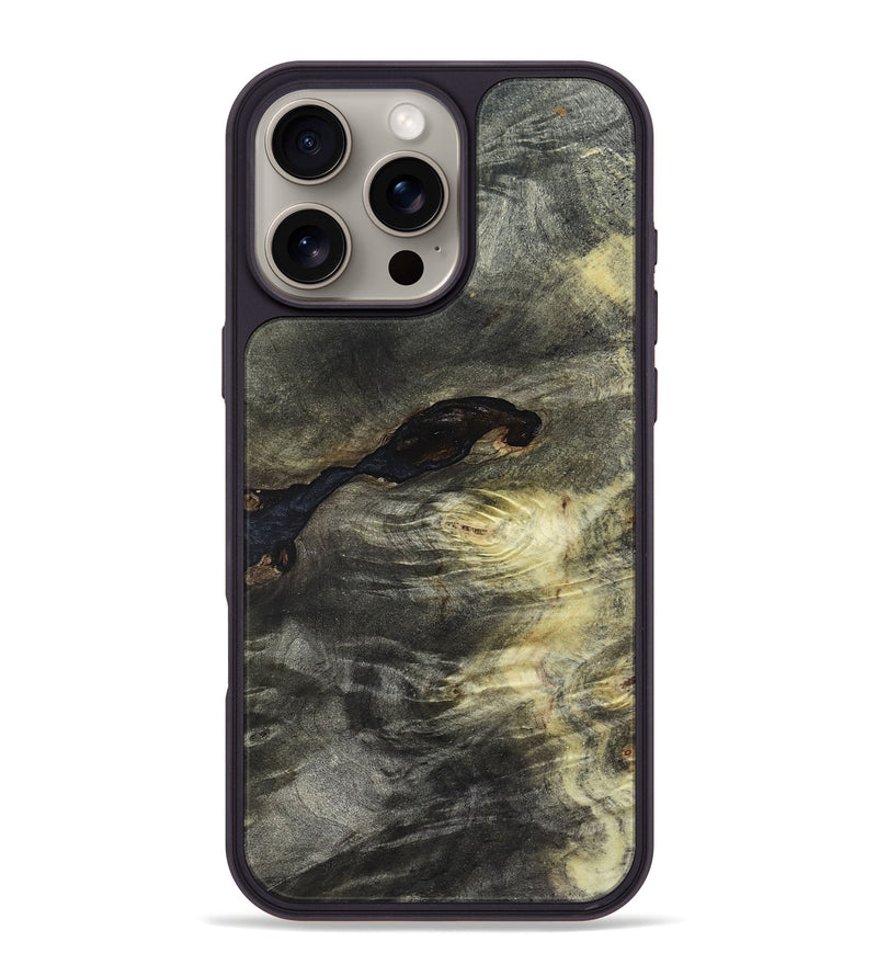 iPhone 16 Pro Max Wood Phone Case - Alida (Wood Burl, 820095)