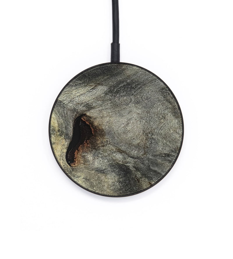 Circle Wood Wireless Charger - Tom (Wood Burl, 820098)