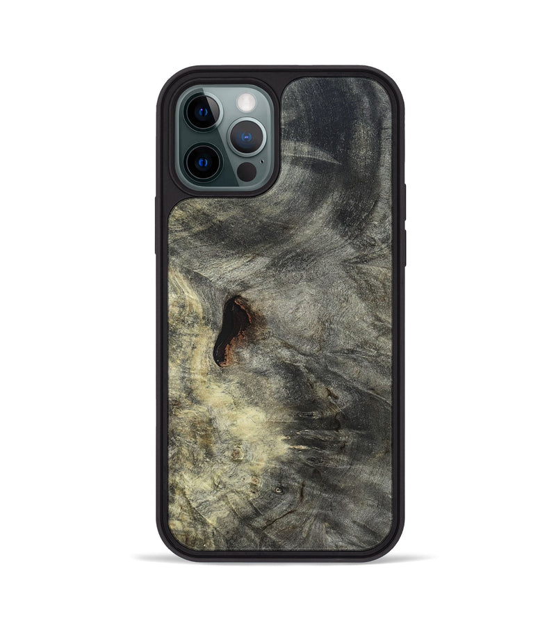 iPhone 12 Pro Wood Phone Case - Tom (Wood Burl, 820098)