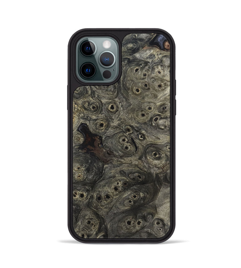iPhone 12 Pro Wood Phone Case - Theda (Wood Burl, 820100)