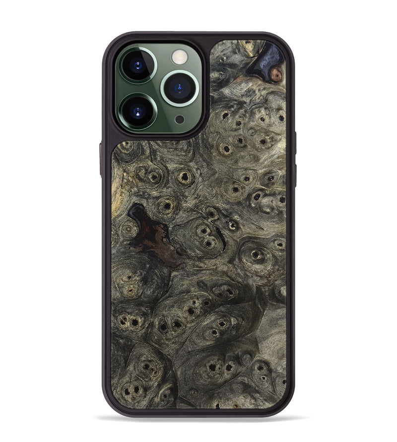 iPhone 13 Pro Max Wood Phone Case - Theda (Wood Burl, 820100)