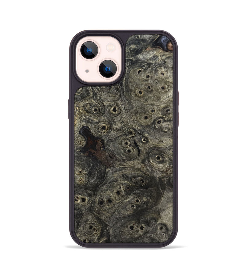 iPhone 14 Wood Phone Case - Theda (Wood Burl, 820100)