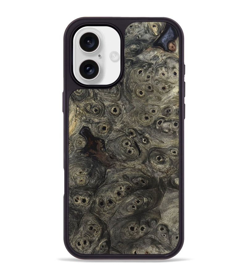 iPhone 16 Plus Wood Phone Case - Theda (Wood Burl, 820100)