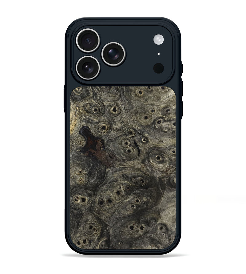 iPhone 17 Pro Max Wood Phone Case - Theda (Wood Burl, 820100)