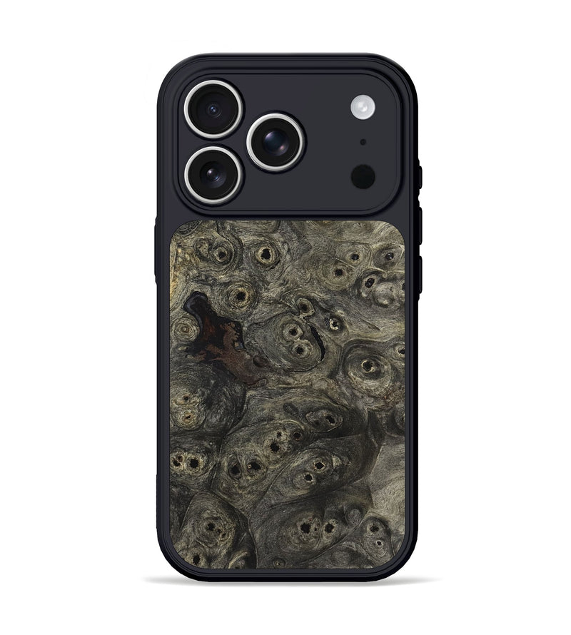 iPhone 17 Pro Wood Phone Case - Theda (Wood Burl, 820100)