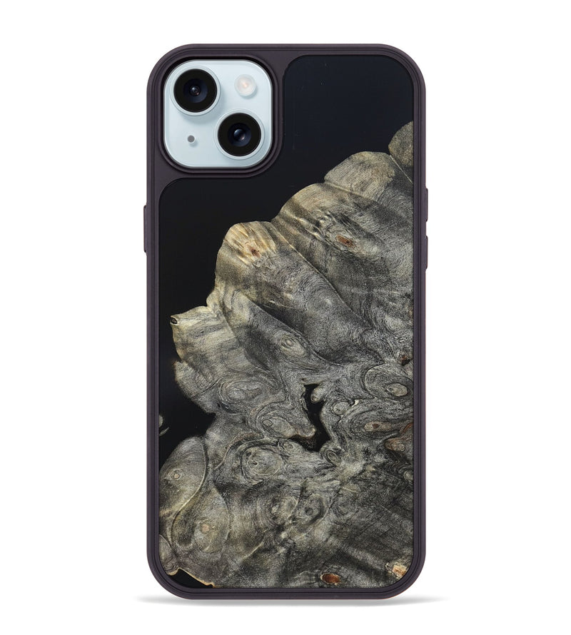 iPhone 15 Plus Wood Phone Case - Jaylen (Wood Burl, 820101)