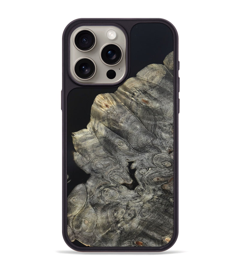 iPhone 15 Pro Max Wood Phone Case - Jaylen (Wood Burl, 820101)