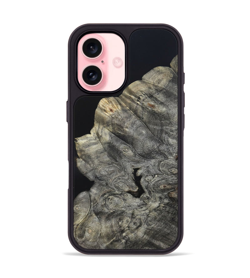 iPhone 16 Wood Phone Case - Jaylen (Wood Burl, 820101)