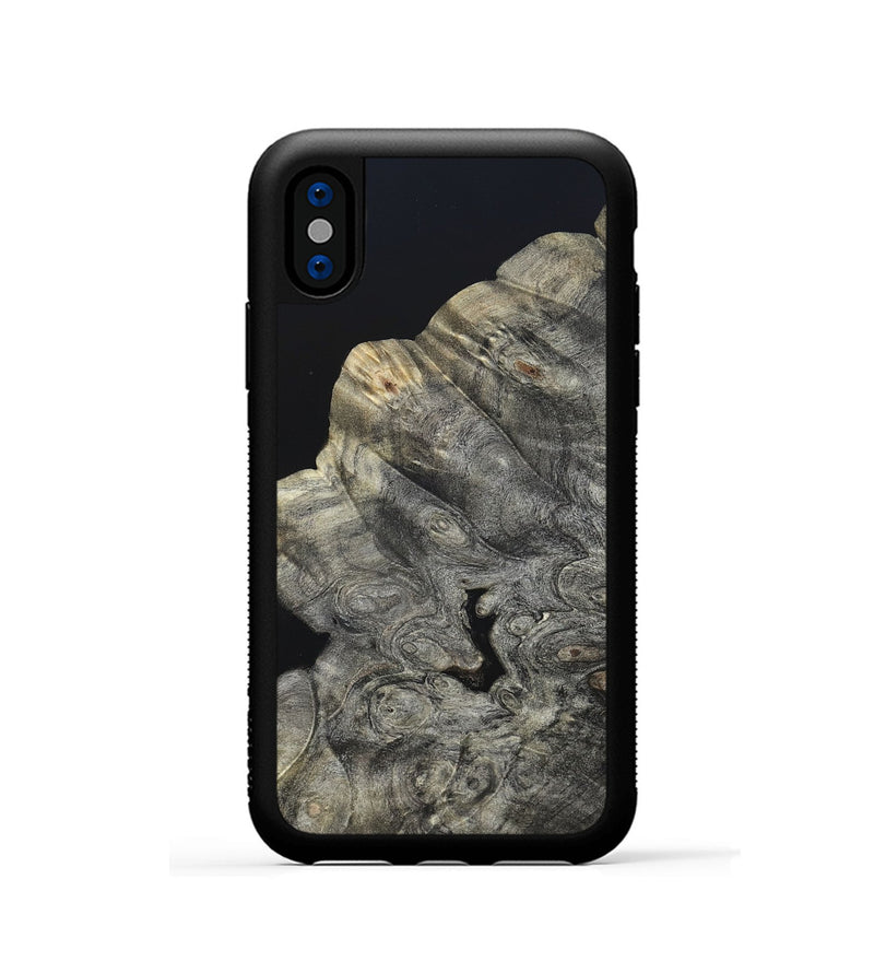 iPhone Xs Wood Phone Case - Jaylen (Wood Burl, 820101)