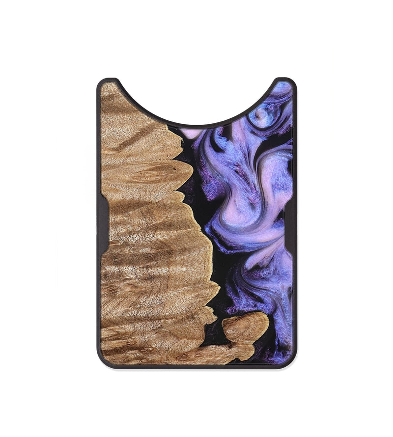 Alloy Wood Wallet - Katlin (Purple, 820102)