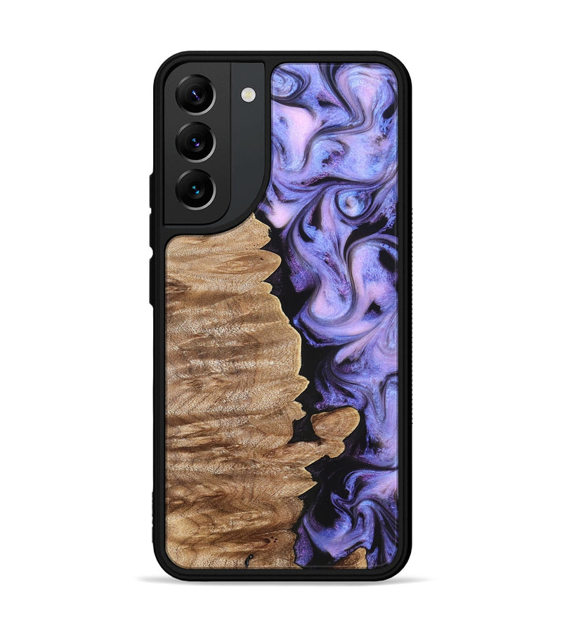 Galaxy S22 Plus Wood Phone Case - Katlin (Purple, 820102)
