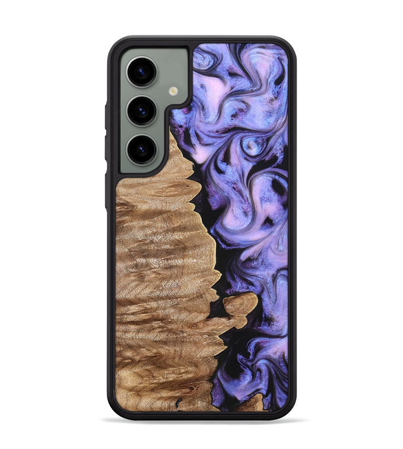 Galaxy S24 Plus Wood Phone Case - Katlin (Purple, 820102)