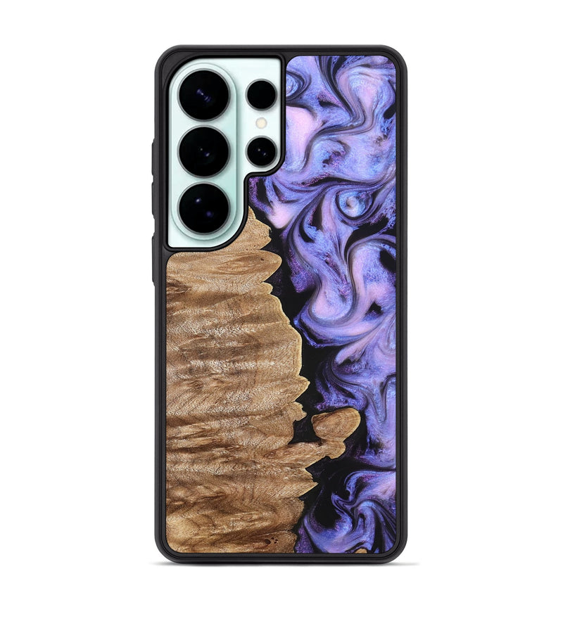 Galaxy S26 Ultra Wood Phone Case - Katlin (Purple, 820102)