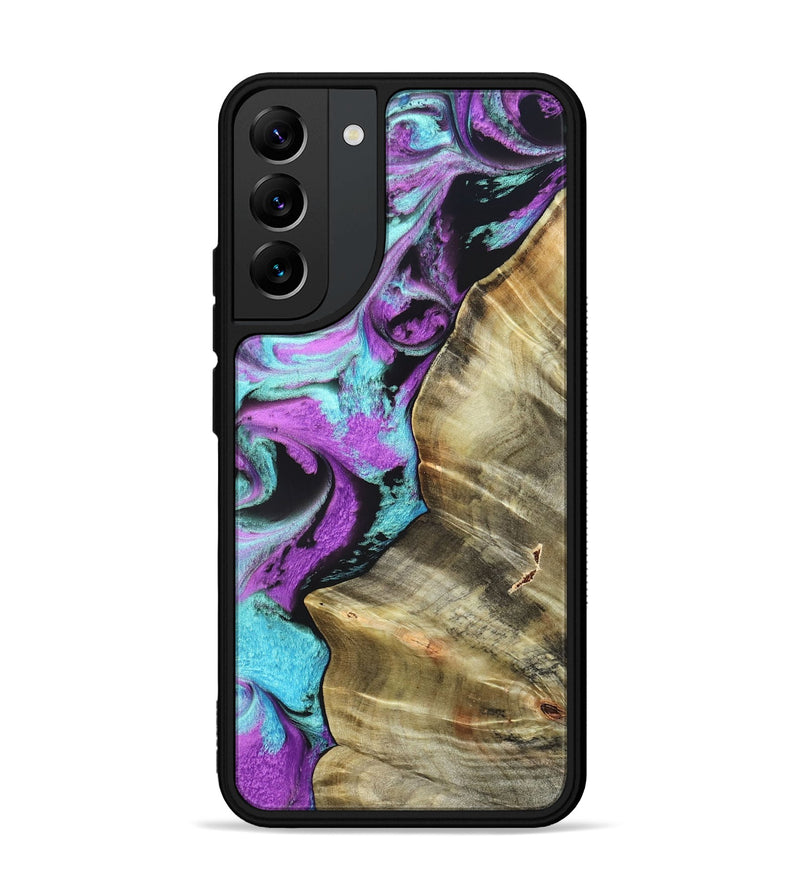 Galaxy S22 Plus Wood Phone Case - Harriet (Purple, 820104)