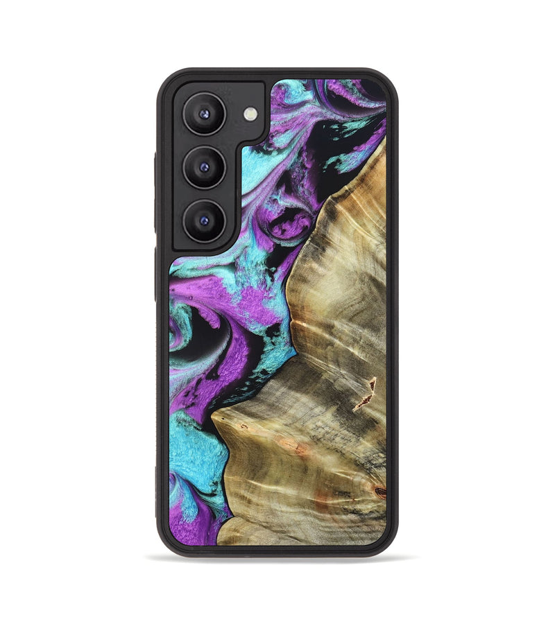 Galaxy S23 Wood Phone Case - Harriet (Purple, 820104)