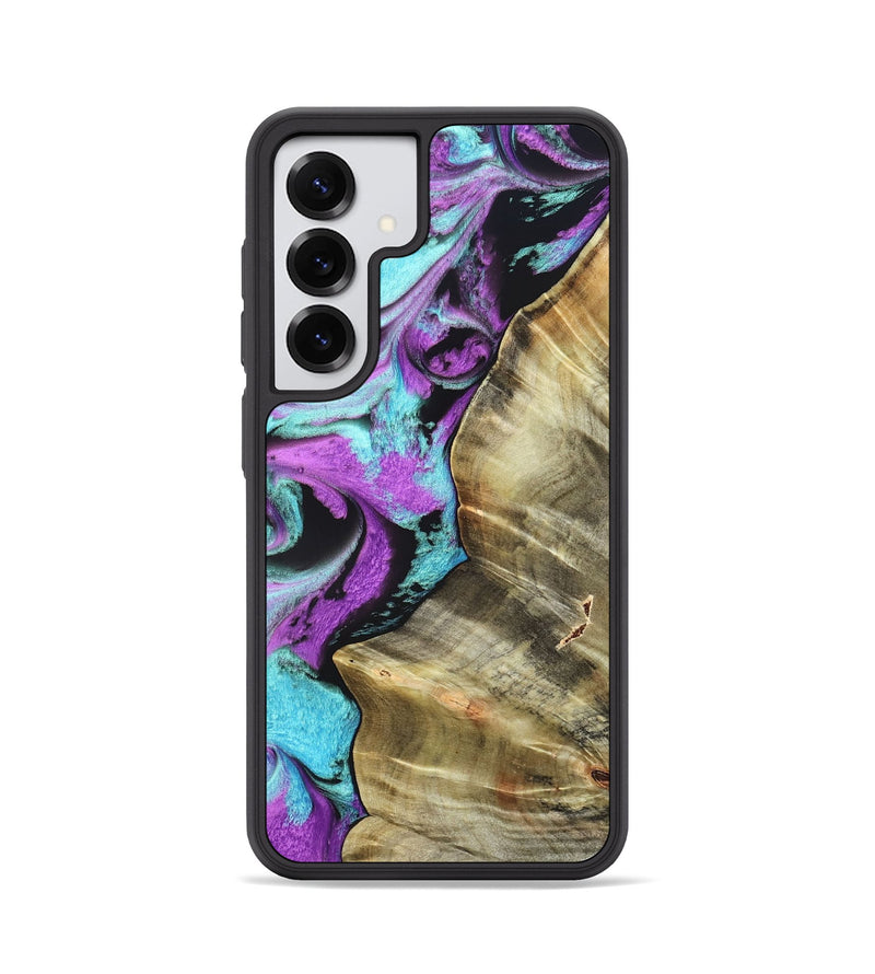 Galaxy S25 Wood Phone Case - Harriet (Purple, 820104)
