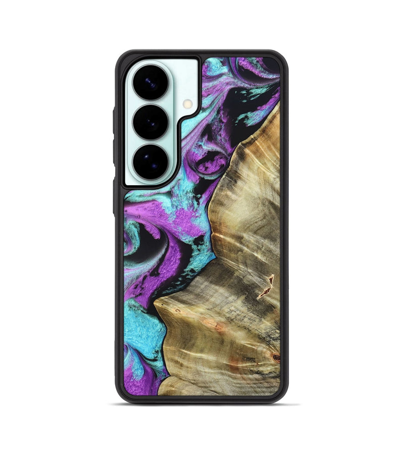 Galaxy S26 Wood Phone Case - Harriet (Purple, 820104)