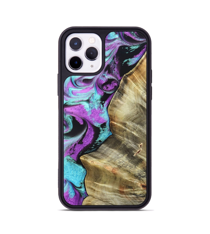 iPhone 11 Pro Wood Phone Case - Harriet (Purple, 820104)