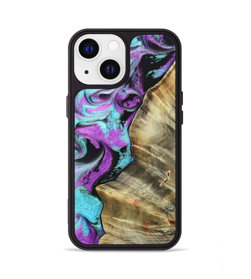 iPhone 13 Wood Phone Case - Harriet (Purple, 820104)