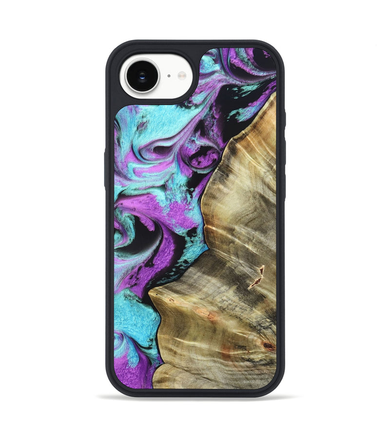 iPhone 16e Wood Phone Case - Harriet (Purple, 820104)