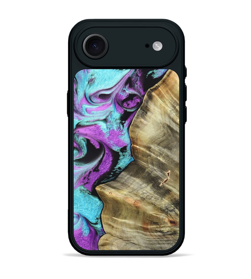 iPhone 17 Air Wood Phone Case - Harriet (Purple, 820104)