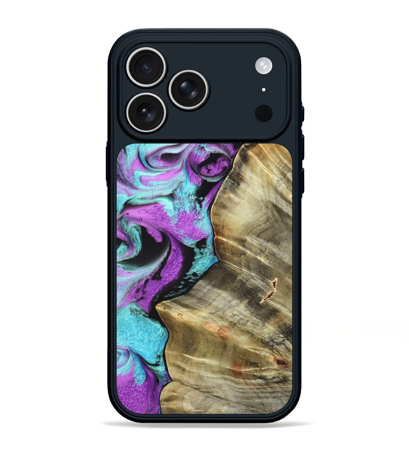 iPhone 17 Pro Max Wood Phone Case - Harriet (Purple, 820104)