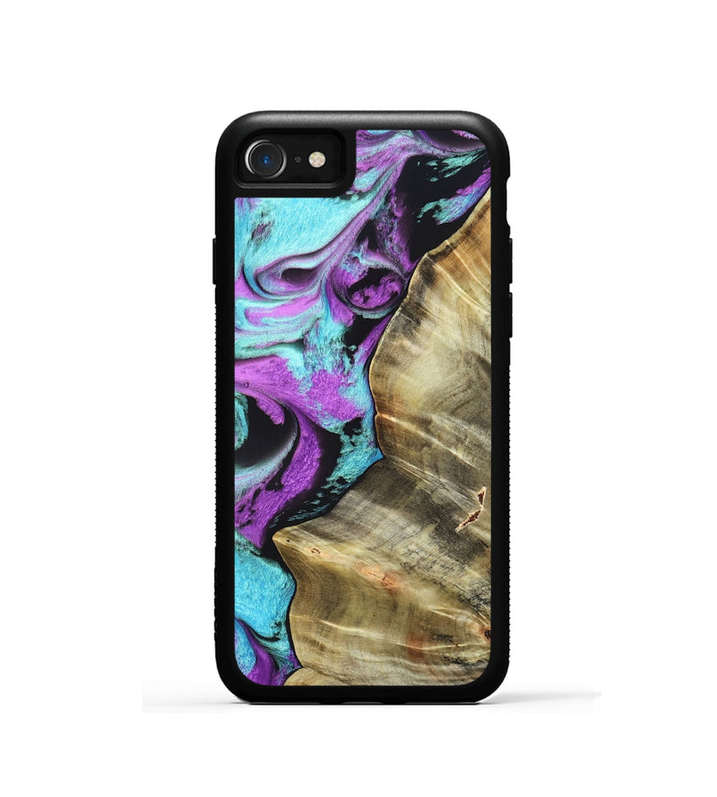 iPhone SE Wood Phone Case - Harriet (Purple, 820104)