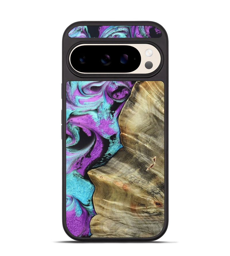 Pixel 10 Pro Wood Phone Case - Harriet (Purple, 820104)